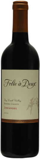 Image of Bottle of 2012, Folie a Deux, Dry Creek Valley, Sonoma County